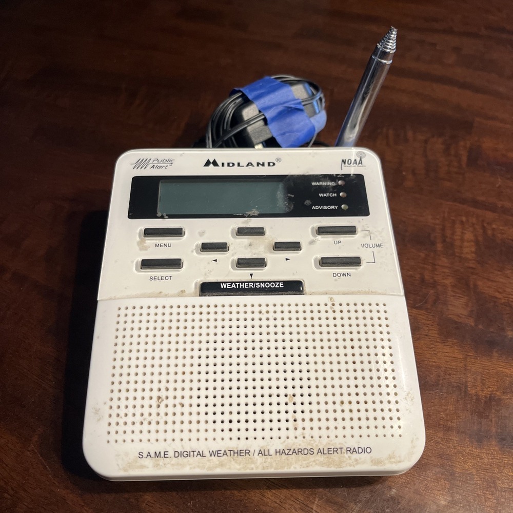 Midland Weather Alert Radio - WR100
